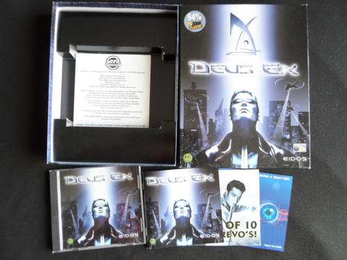 Deus Ex PC CD Big box