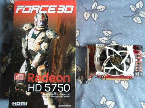 Force 3D HD 5750 graphics card