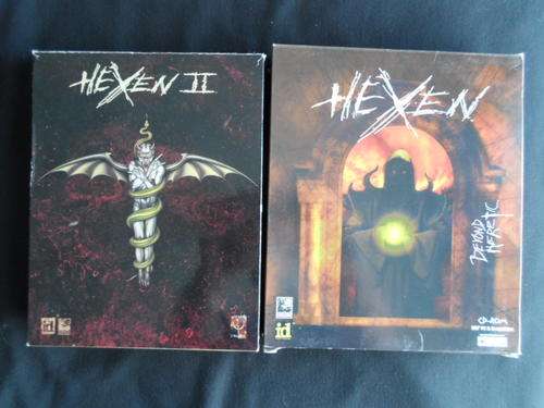 Hexen 1 + 2 (PC Big box)
