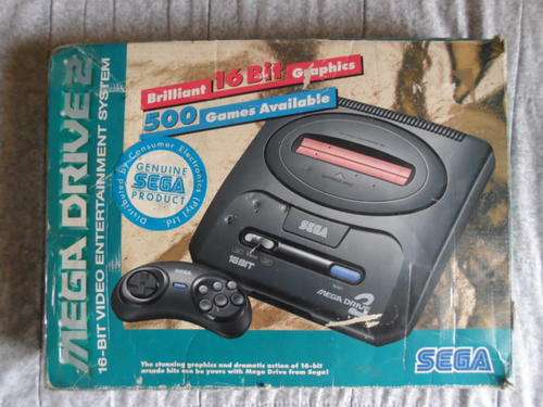 Sega Mega Drive 2 in box with manuals