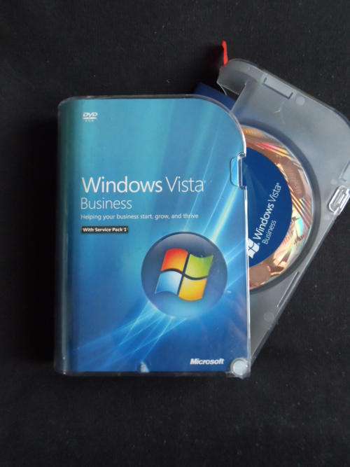 Windows Vista Business 32 bit with service pack 1