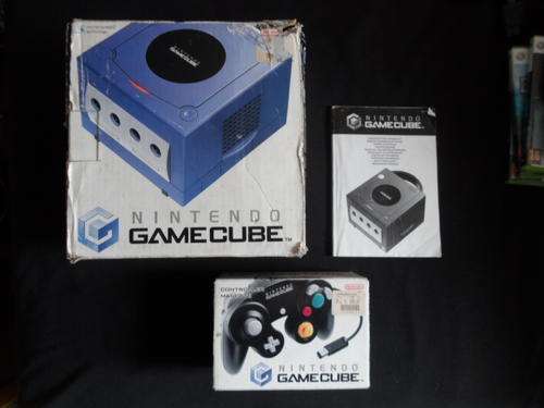Nintendo Gamecube with box (listing for modmax)