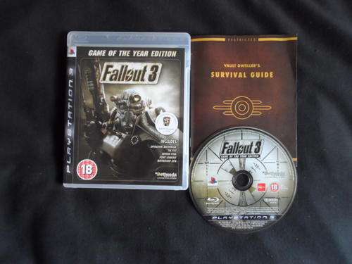 Playstation 3: Fallout 3 game of the year edition