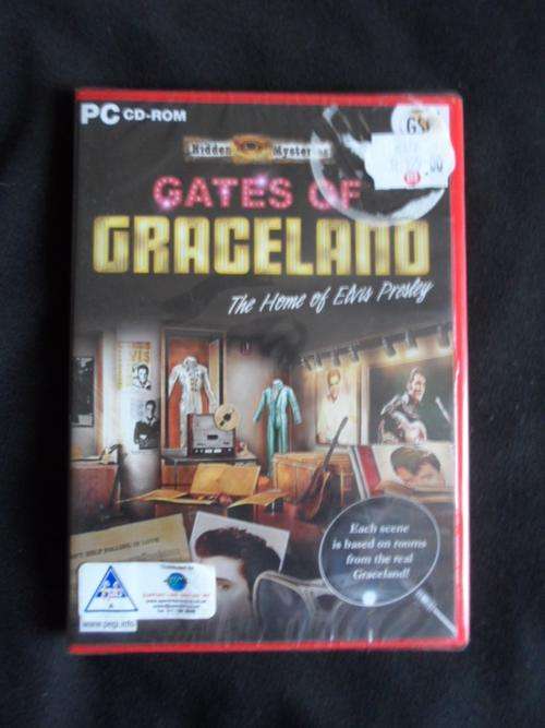PC CD Hidden object game: Gates of Graceland