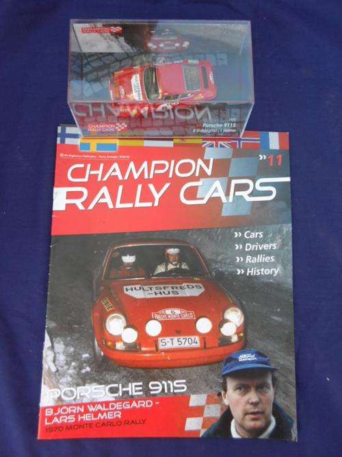 Champion Rally cars no 11 Porsche 911S