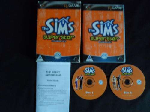 PC CD: The Sims Superstar