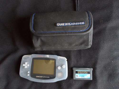 Nintendo Gameboy advance with a game