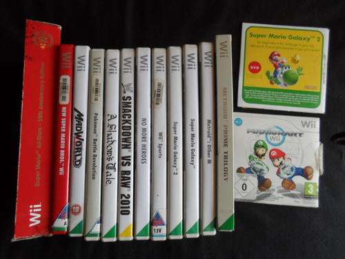 Nintendo Wii: Games lot