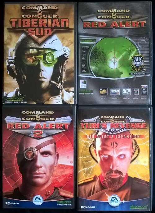 PC CD classic big box: Command & Conquer Theatre of War pack