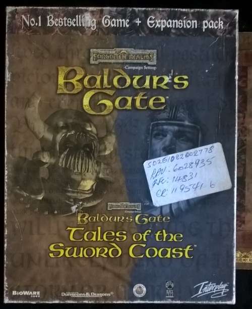PC CD classic: Baldur`s Gate
