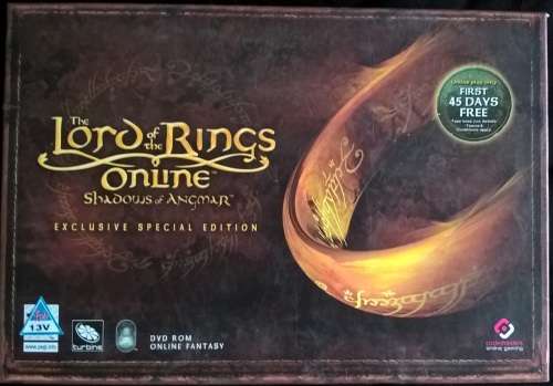 PC CD Classic big box: The Lord of The Rings Online special eidition box