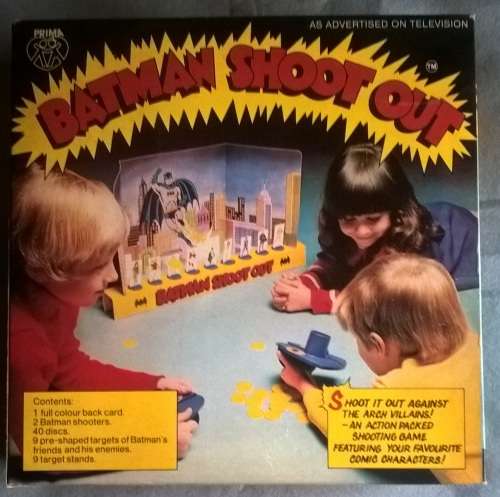 Rare Vintage 1978 Batman Shoot Out by Prima.