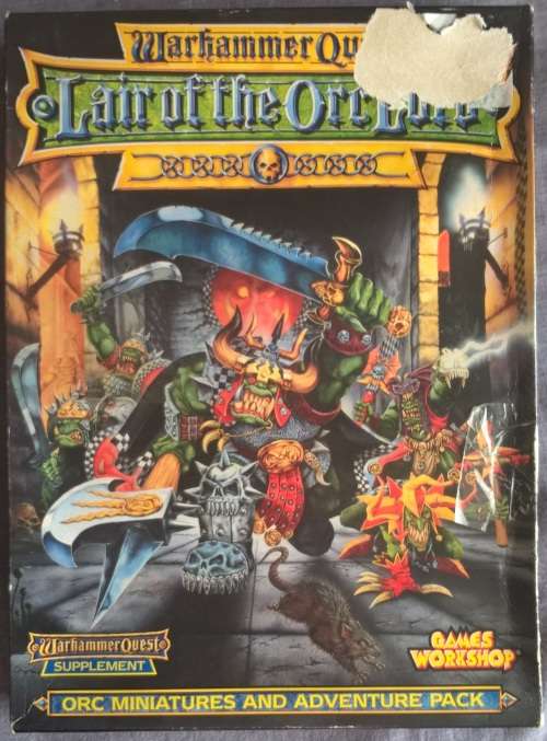 Warhammer Quest Lair of the Orc lord