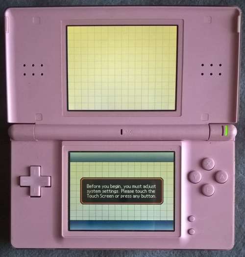 Nintendo DS lite pink