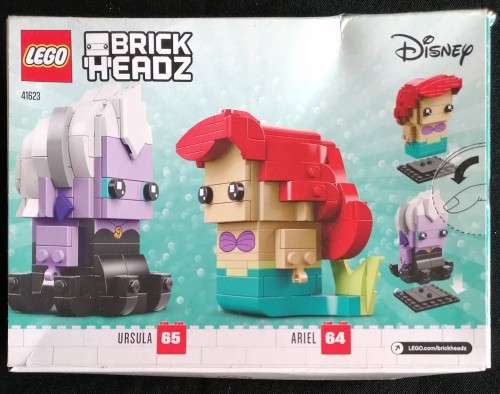 Lego 41623 Ursula And Ariel Brick Heads