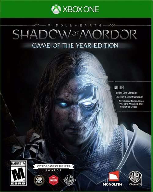 Xbox One: Shadow of Mordor Game of the Year edition