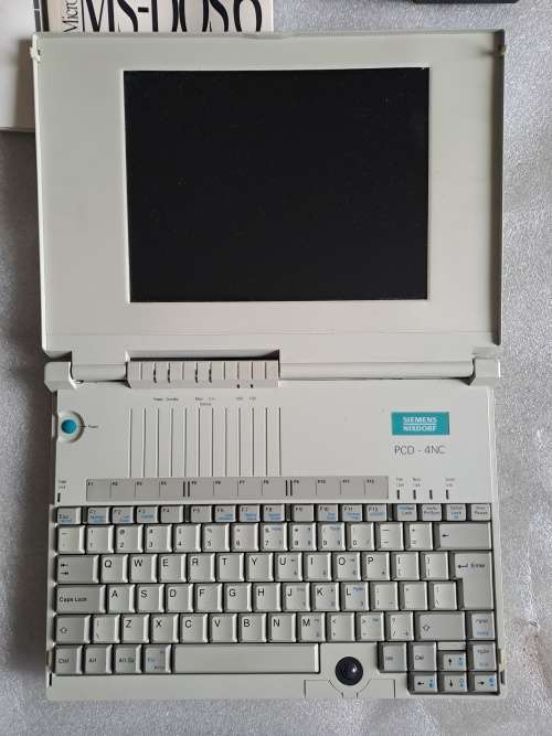 Vintage Siemens Nixdorf laptop