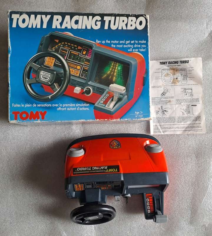 Tomy Racing Turbo electronic toy.