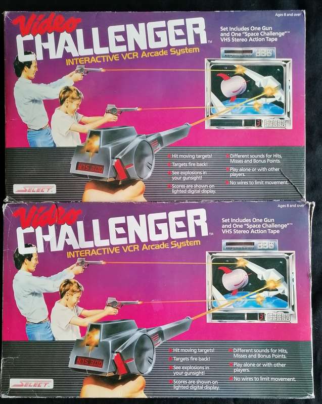 Video Challenger interactive VCR arcade game