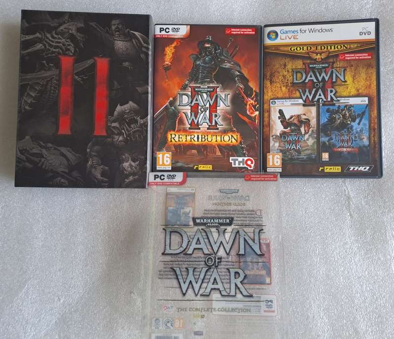 PC DVD: Complete Dawn of war 1 and 2 collection.