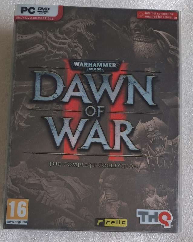 PC DVD: Complete Dawn of war 1 and 2 collection.