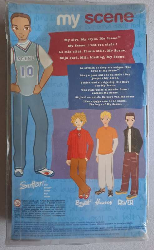 2003 My Scene Sutton and Hudson (Barbie like doll)
