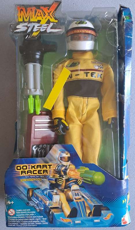 Max Steel Go Kart Racer doll/action figure.