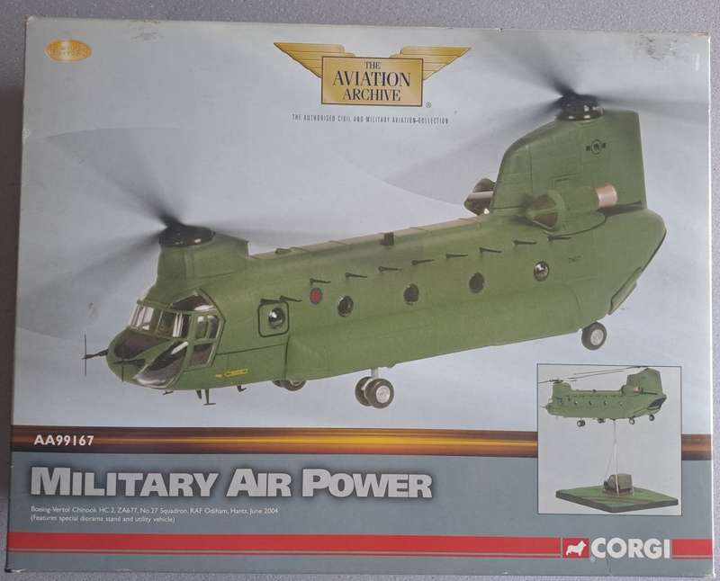 Corgi Military Air Power Boeing-Vertol Chinook.