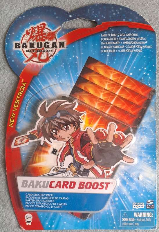 Bakugan New Vestroia Bakucard Booster pack.