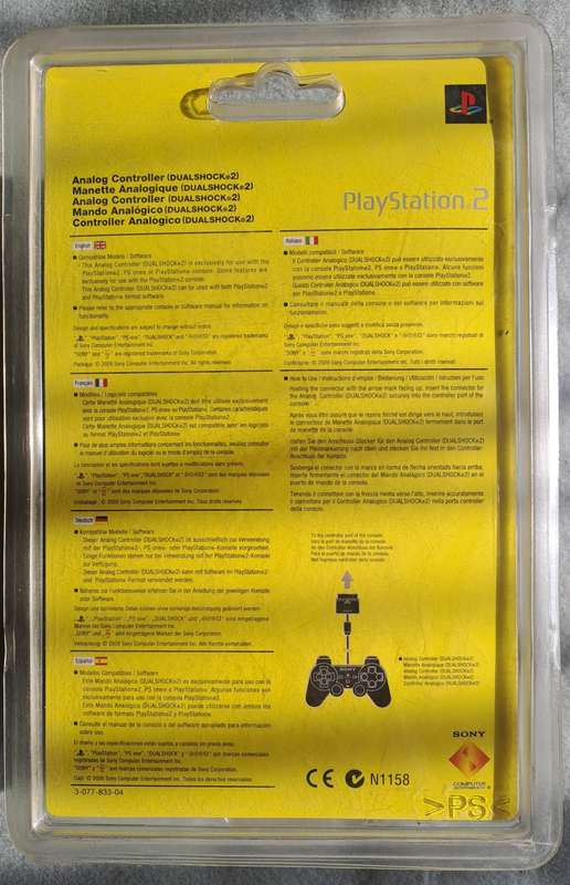 Playstation 2 sealed controller.