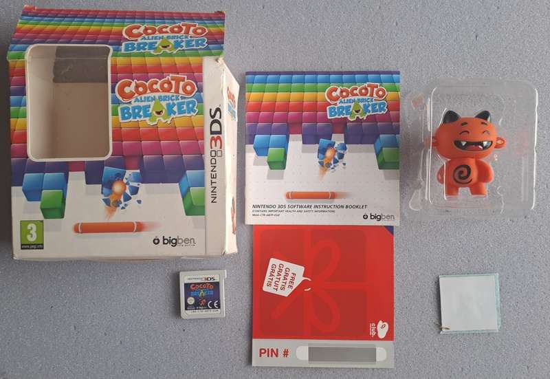 Nintendo 3DS Cocoto Alien Brick breaker
