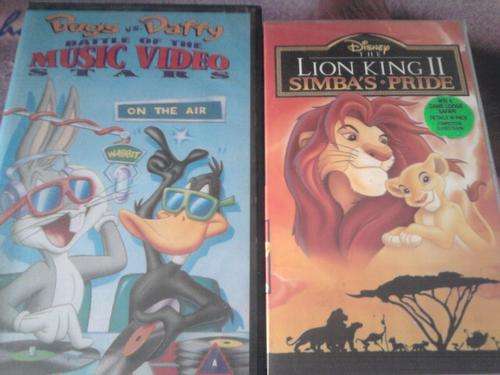5 VHS tapes