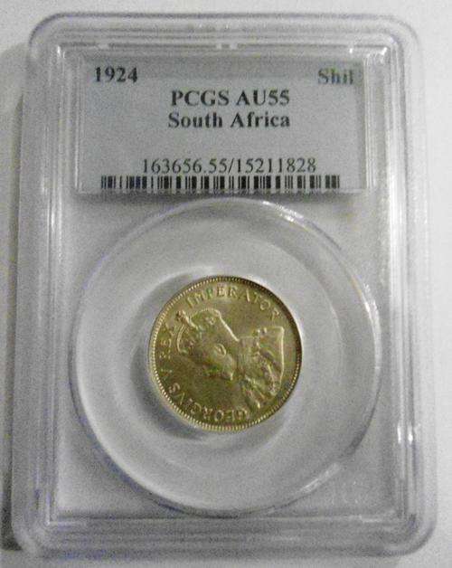 1924 AU55 1 SHILLING