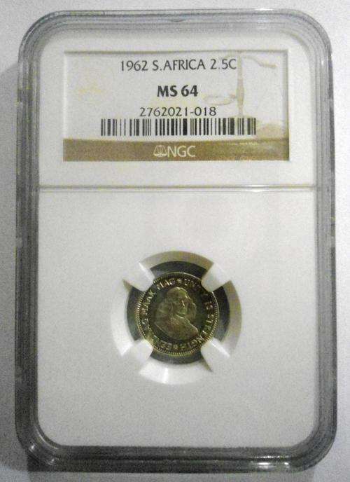 1962 MS64 2 1/2c