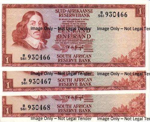 TW DE JONGH R1 UNC THIRD ISSUE - 3 IN SERIES