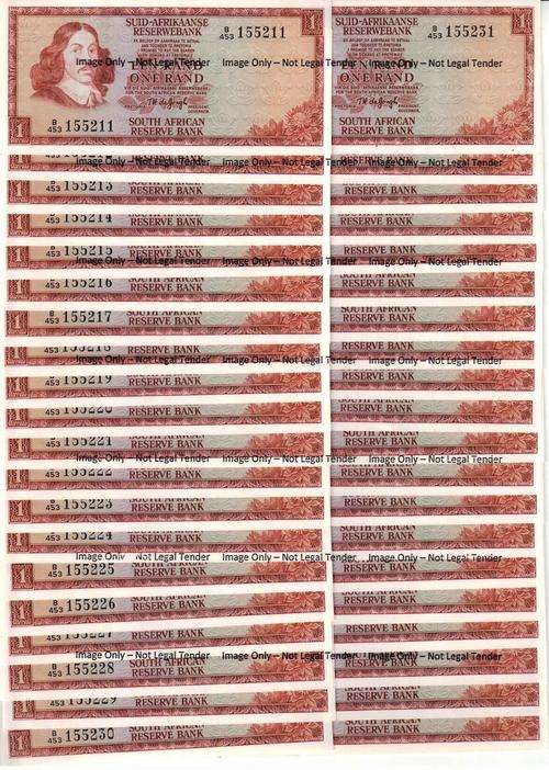 TW DE JONGH 40 IN SERIES UNC R1 THIRD ISSUE