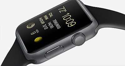 Apple Watch Sport 42mm Space Grey with Black Sport Band