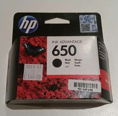 HP 650 Black Ink Cartridge