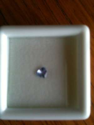 TANZANITE - VIOLET BLUE TRILLIANT FACET - 0.135cts