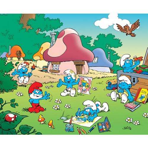 Eves Mystery Smurfs Hamper (Smurfs R Back)