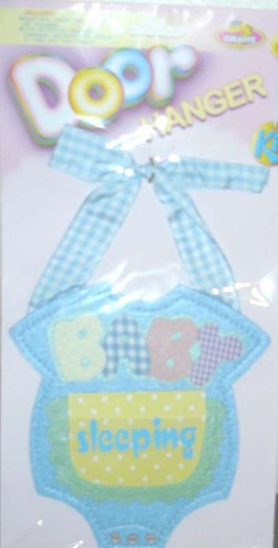 Baby is Sleeping  Sign (Door Hanger)