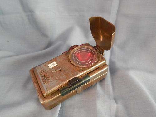 Very old mine signal lamp!!