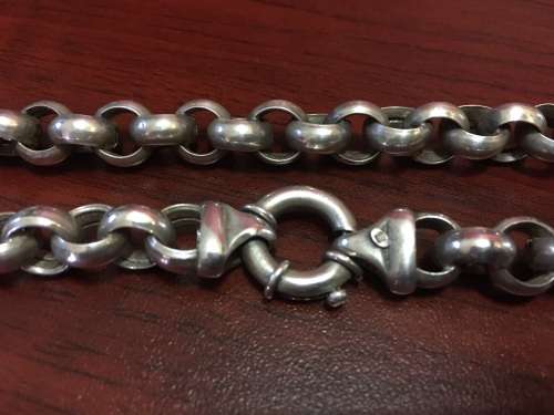 NWJ - Rolo Belcher Link Necklace with Senoretti Clasp