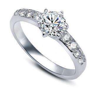 EXQUISITE 1.00CTW 6 CLAW Cr DIAMOND RING **IN STOCK **READY TO SHIP**