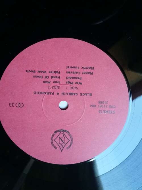 Black Sabbath-Paranoid,Rare Russian Press