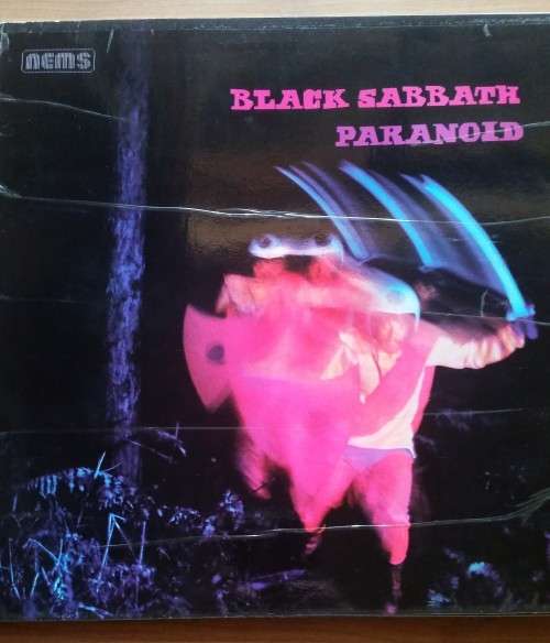 Black Sabbath-Paranoid SA press,nems