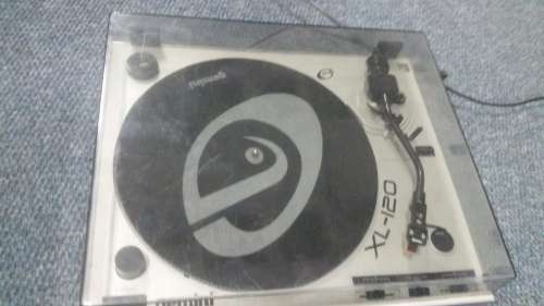 Gemini XL120 Belt Drive Turntable with dustcover.