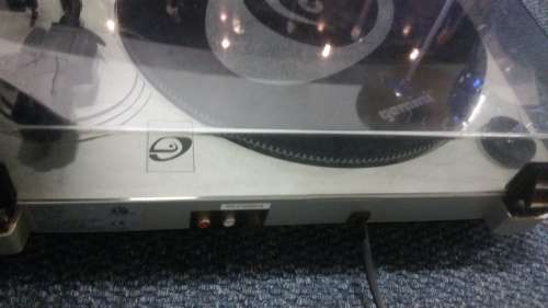 Gemini XL120 Belt Drive Turntable with dustcover.