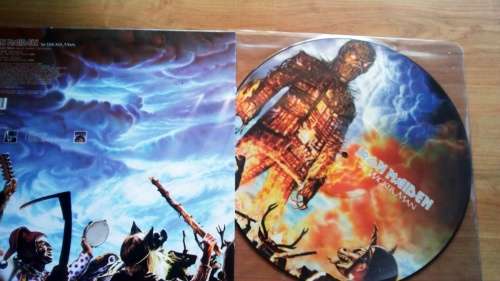 Iron Maiden-Wicker Man pic disc,EX cond,EU.
