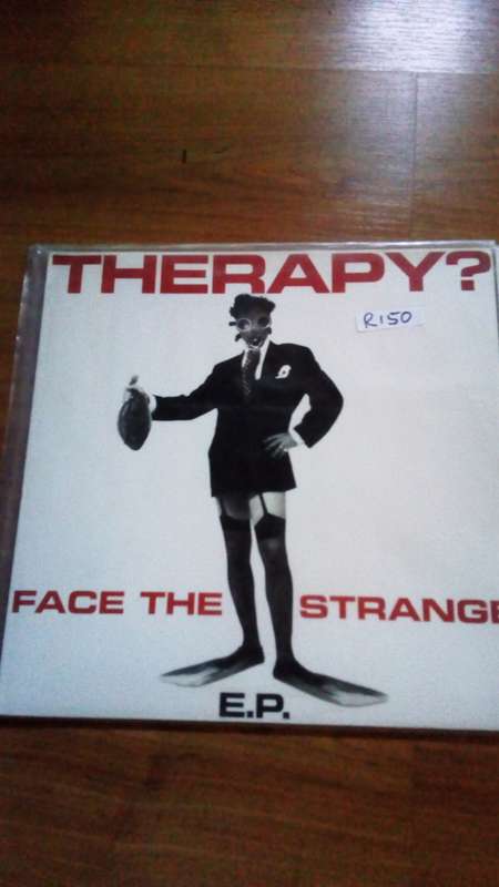 Therapy-Face the Strange. 12". VG+/VG+